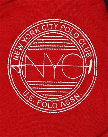 U.S. Polo Assn. Boys Red Sweater